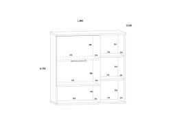 Pakabinama spintelė COO-14