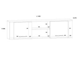 Pakabinama spintelė SLI-13