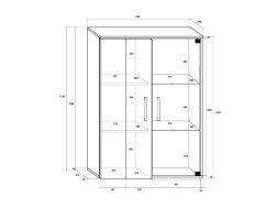Pakabinama spintelė STE-06