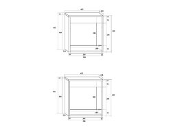 Pakabinamos lentynėlės MXS-23