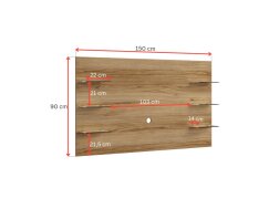 Panele TV su lentynomis MAXIMUS M29
