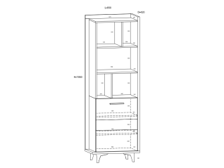 Pastatoma lentyna BOX-06