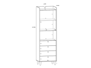 Pastatoma lentyna DOL-15