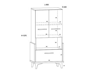 Pastatoma lentyna HEY-15