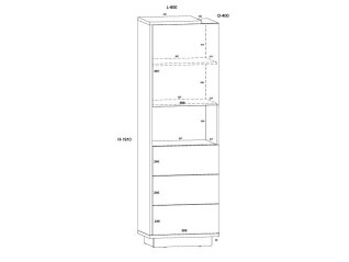 Pastatoma lentyna HYB-18