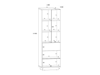 Pastatoma lentyna HYB-19