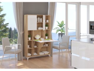 Pastatoma spintelė-stalas MEGAN 2