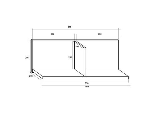 Pakabinama lentyna KIT-09 3 Pakabinama lentyna KIT-09 3