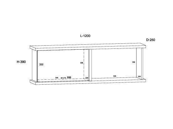 Pakabinama spintelė CRO-24 5