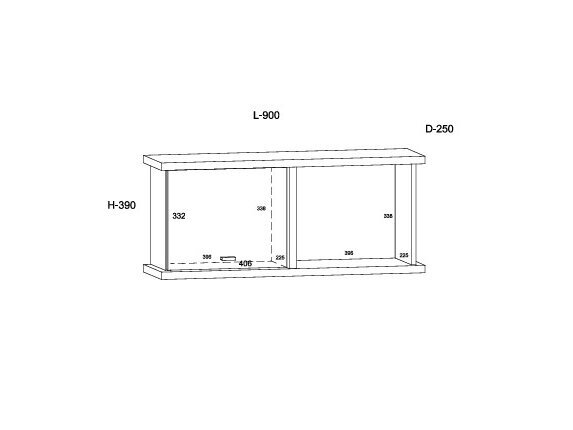 Pakabinama spintelė CRO-23 5 Pakabinama spintelė CRO-23 5
