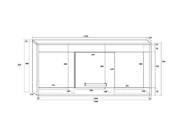 Pakabinama lentynėlė MXS-21 5 Pakabinama lentynėlė MXS-21 5