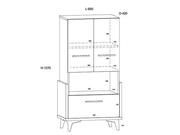 Pastatoma lentyna HEY-15 1