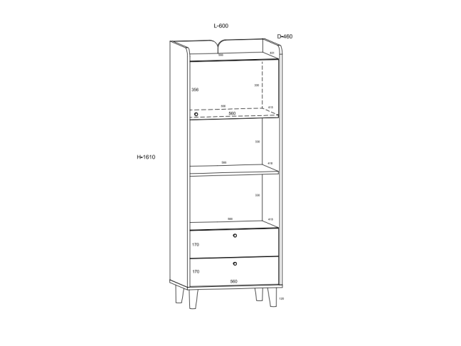 Pastatoma lentyna DOL-14 1