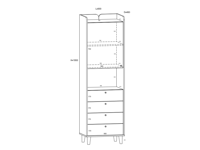 Pastatoma lentyna DOL-15 1