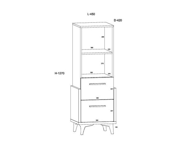 Pastatoma lentyna HEY-12 1