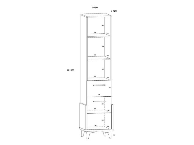 Pastatoma lentyna HEY-14 1