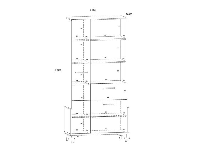 Pastatoma lentyna HEY-18 1