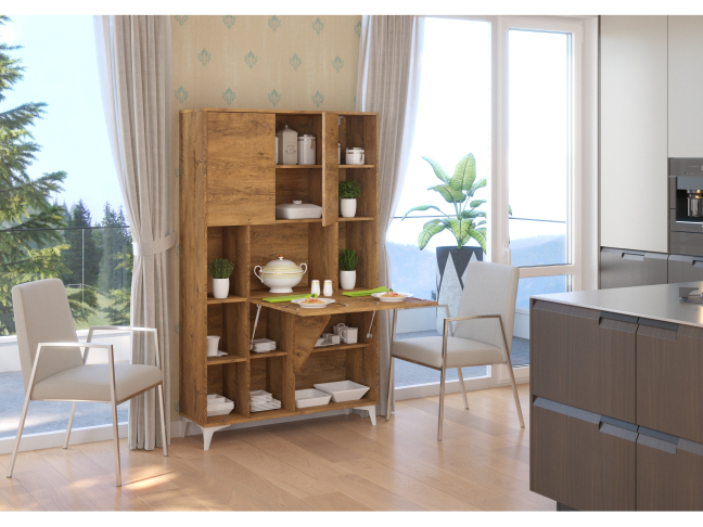 Pastatoma  spintelė-stalas MEGAN-2 70