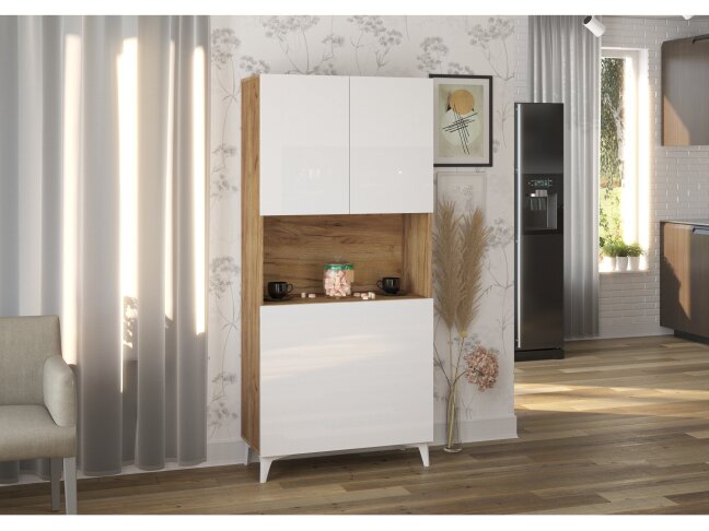 Pastatoma spintelė-stalas MEGAN 1 2