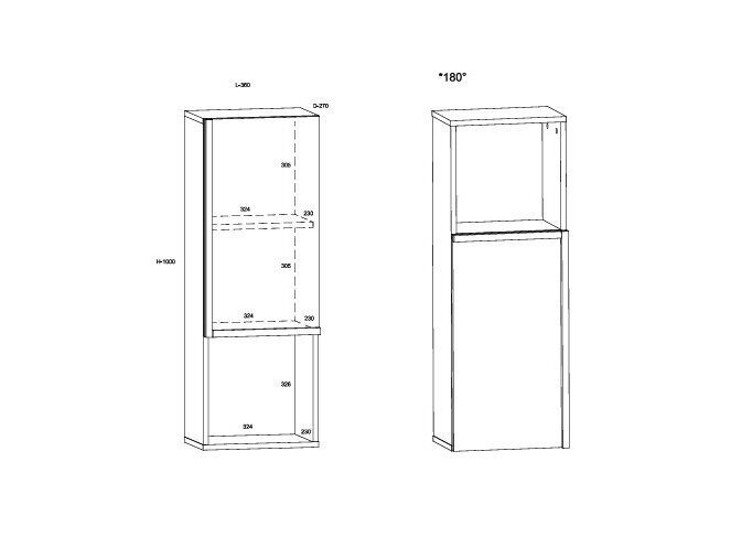 Pakabinama lentyna LAR-11 6
