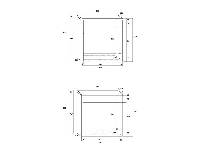 Pakabinamos lentynėlės MXS-23 5