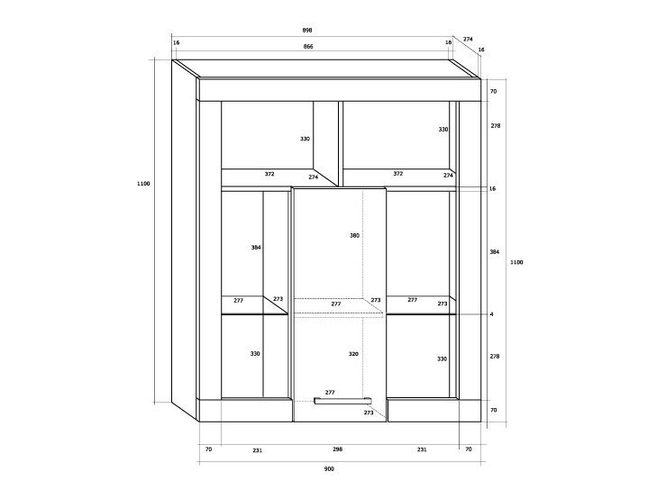 Pakabinama spintelė VIK-06 4