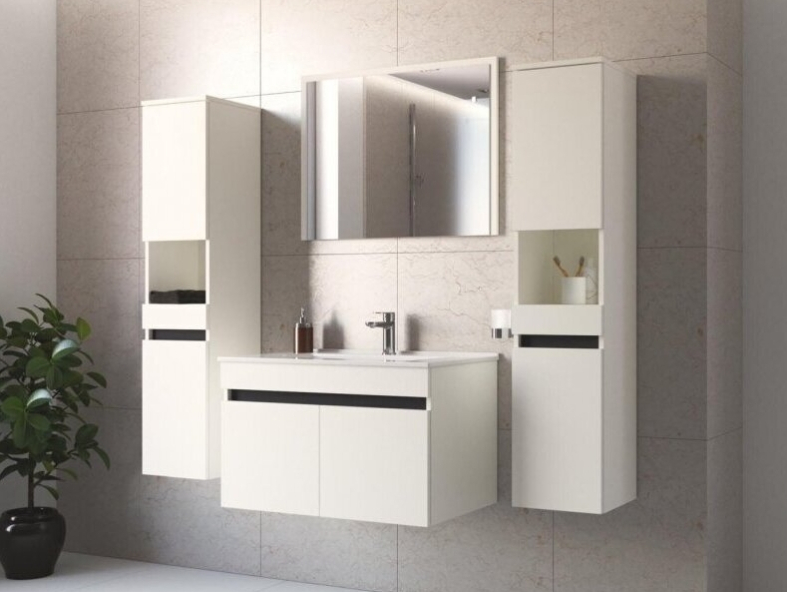 Pakabinama spintelė kriauklei FIGARO SU-80 4