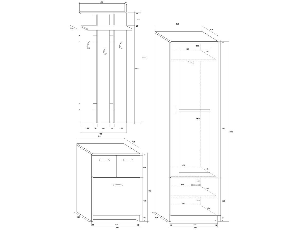 Prieškambaris BARCELONA 100 LUX 2 Prieškambaris BARCELONA 100 LUX 2