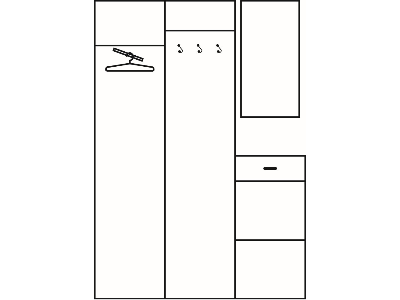 Prieškambario komplektas 4 1