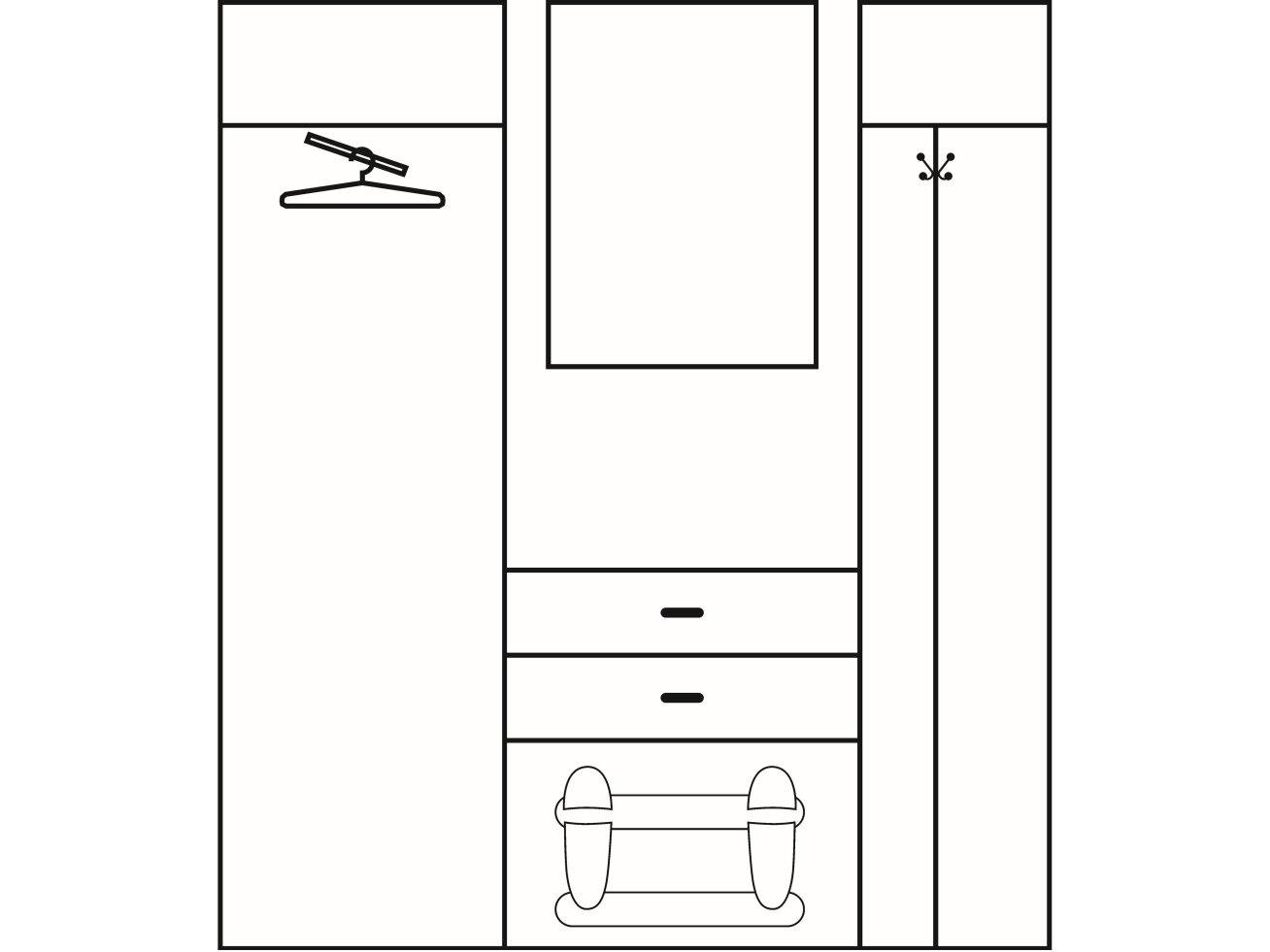 Prieškambario komplektas 6 1 Prieškambario komplektas 6 1