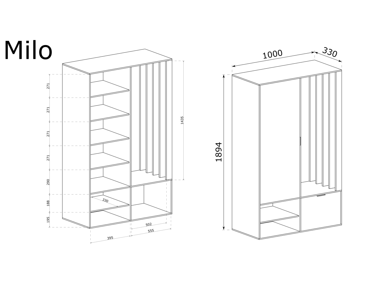 Prieškambaris MILO 4