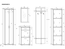 Prieškambario komplektas 5