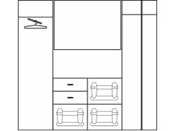 Prieškambario komplektas 7