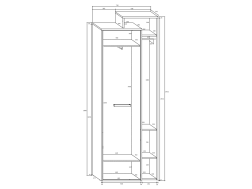 Prieškambario komplektas RIO 11