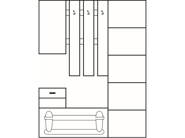 Prieškambario komplektas 1 1 Prieškambario komplektas 1 1