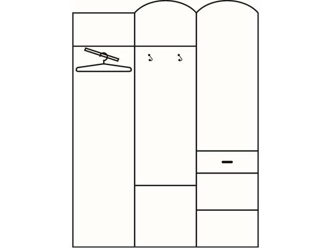 Prieškambario komplektas 2 1