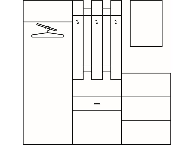 Prieškambario komplektas 3 1 Prieškambario komplektas 3 1