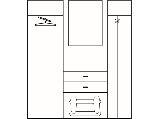 Prieškambario komplektas 6 1