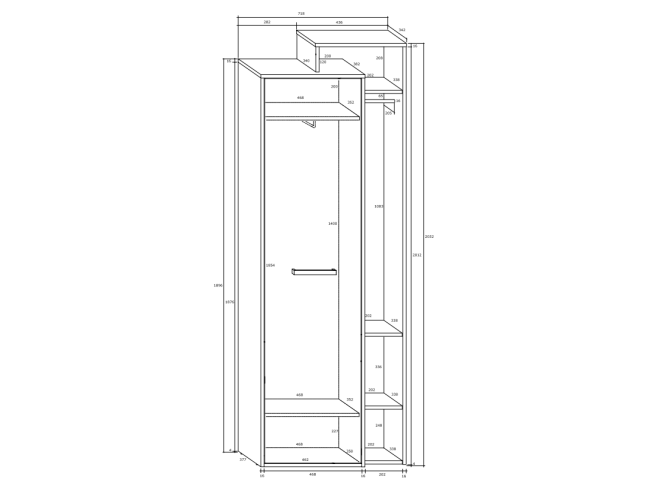 Prieškambario komplektas RIO 11 3