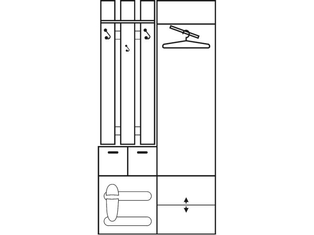 Prieškambaris BARCELONA 100 LUX 1