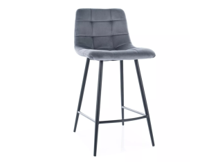 Pusbario kėdė MILA H-2 VELVET