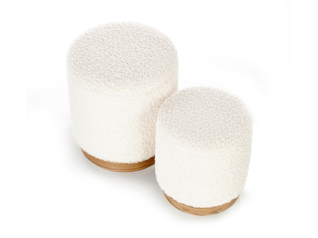 Pufų rinkinys CANCUN 1 Pufų rinkinys CANCUN 1