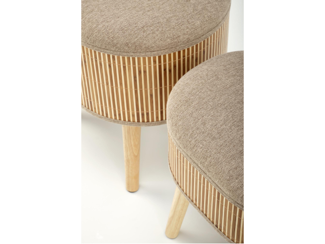 Pufų rinkinys TICO 6 Pufų rinkinys TICO 6