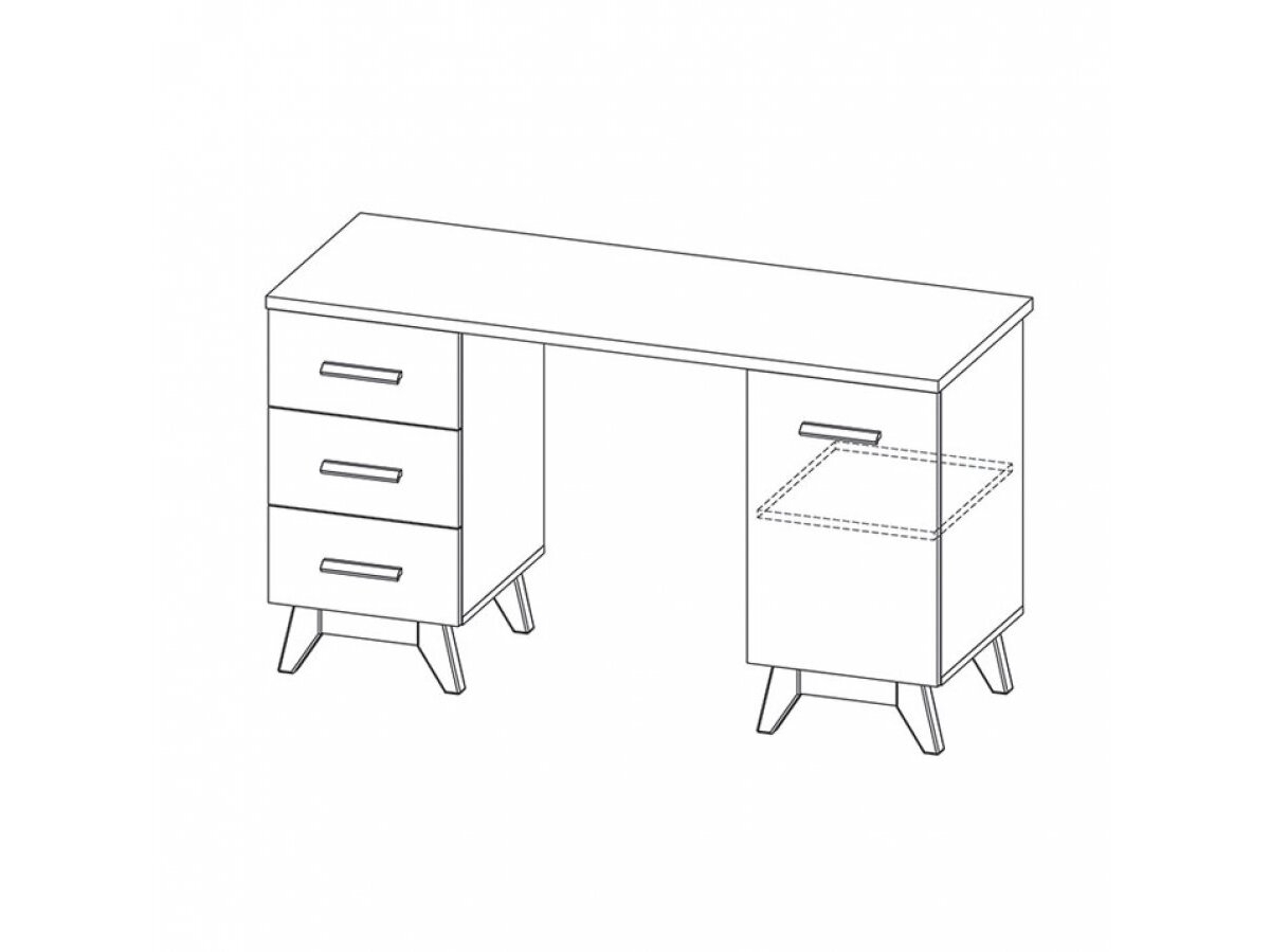 Rašomasis stalas SVEN SV12 1 Rašomasis stalas SVEN SV12 1