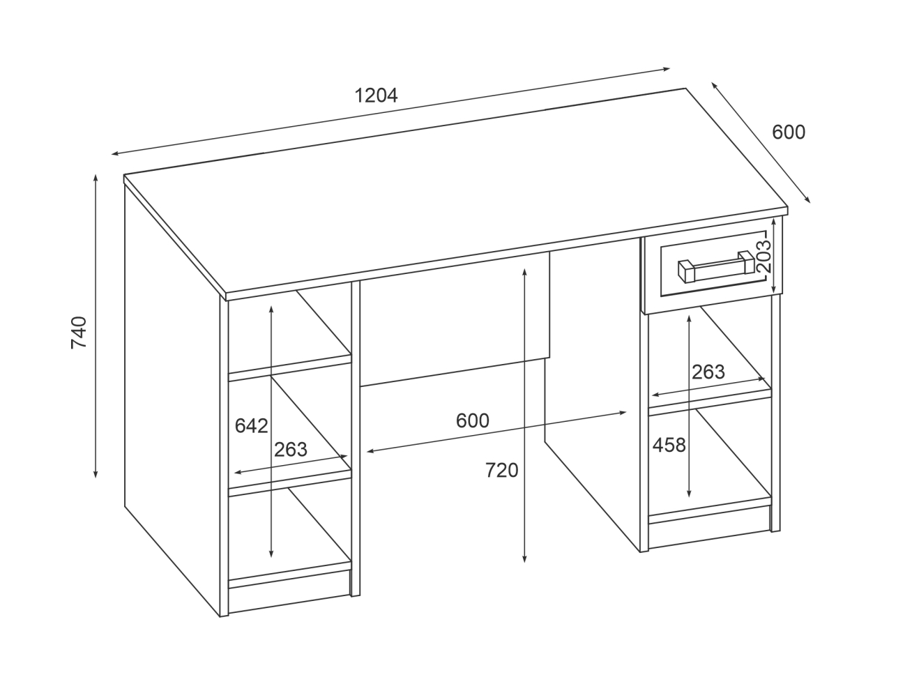 Rašomasis stalas MBL 120 2 Rašomasis stalas MBL 120 2