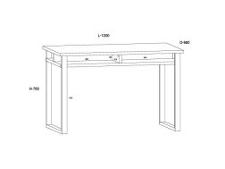Rašomasis stalas CRO-03