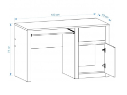 Rašomasis Stalas MONTANA B1