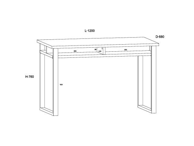 Rašomasis stalas CRO-03 6 Rašomasis stalas CRO-03 6