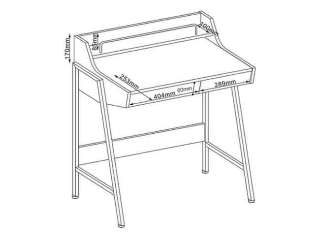 Rašomasis stalas B-168 1 Rašomasis stalas B-168 1