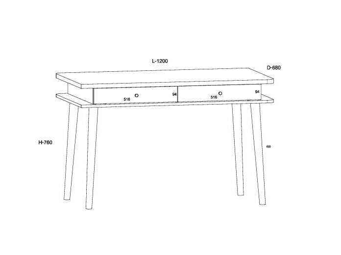 Rašomasis stalas DOL-02 5
